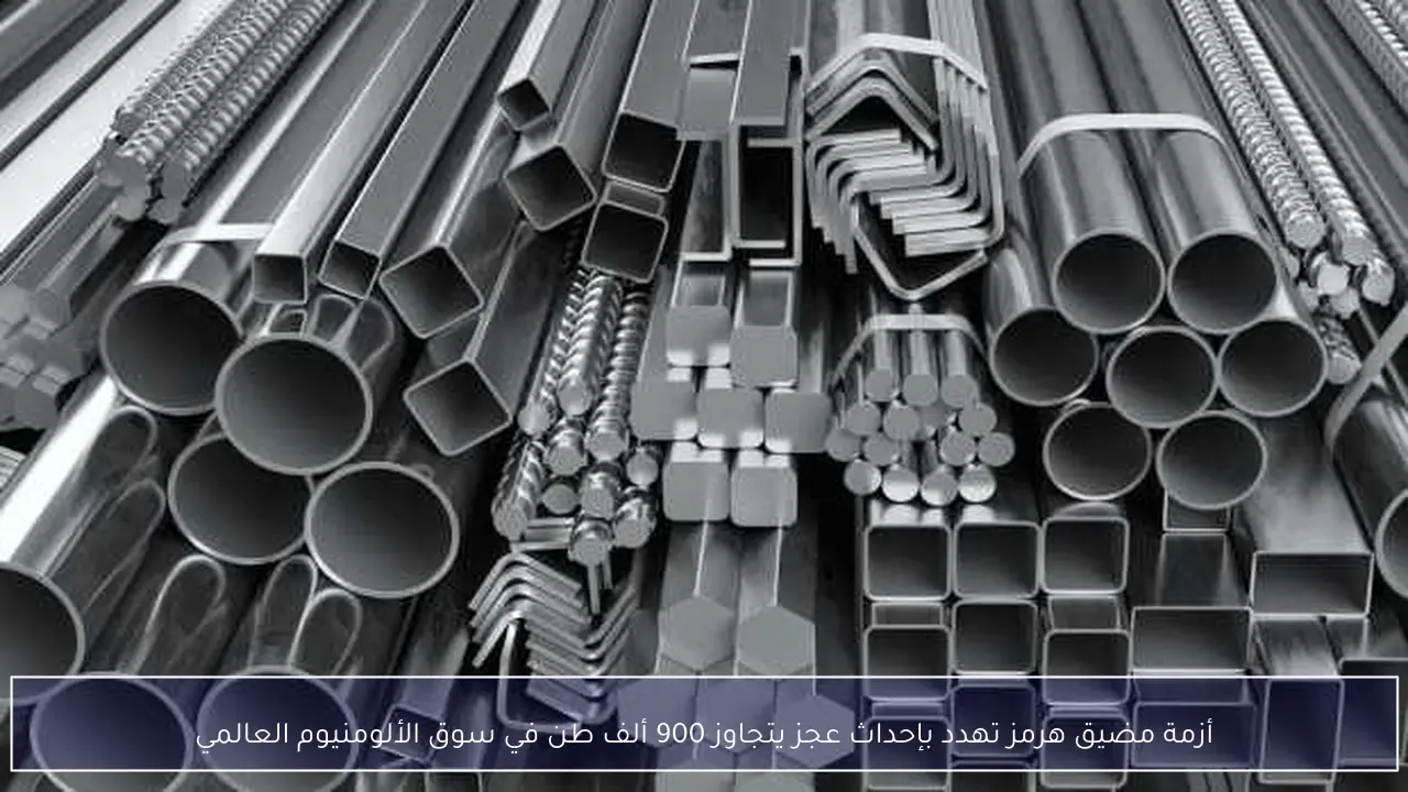 أزمة مضيق هرمز تهدد بإحداث عجز يتجاوز 900 ألف طن في سوق الألومنيوم العالمي