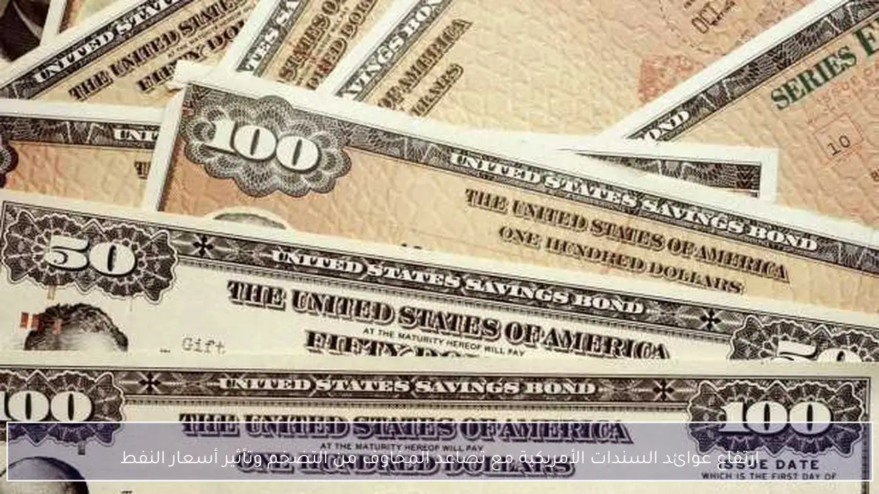 ارتفاع عوائد السندات الأمريكية مع تصاعد المخاوف من التضخم وتأثير أسعار النفط